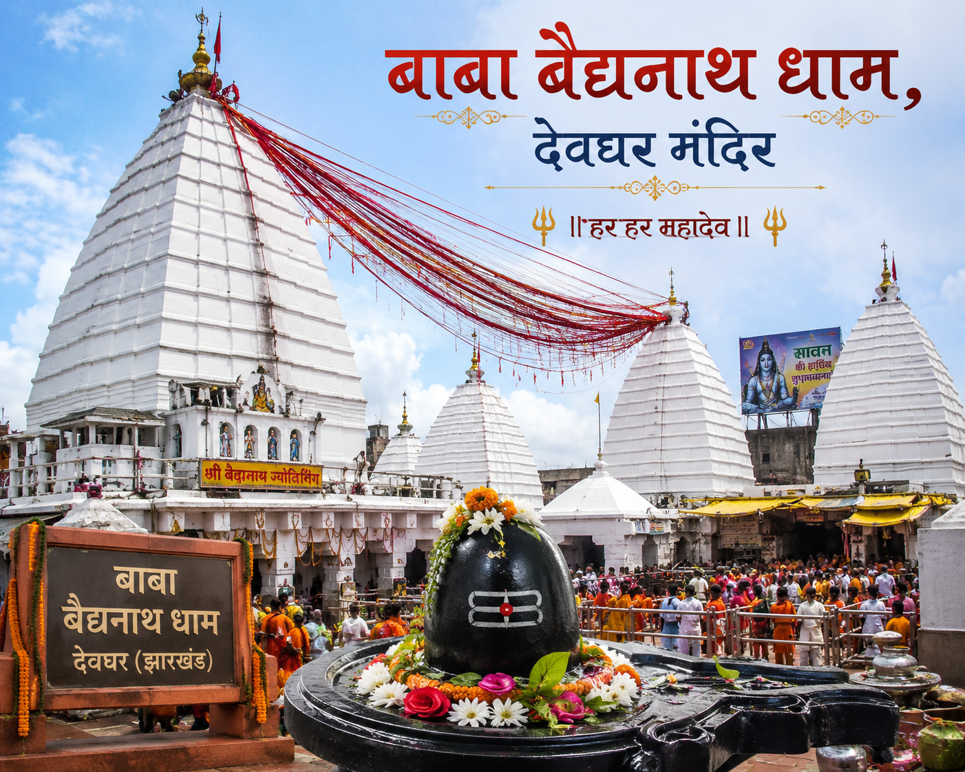 बाबा बैद्यनाथ धाम, देवघर मंदिर यात्रा गाइड